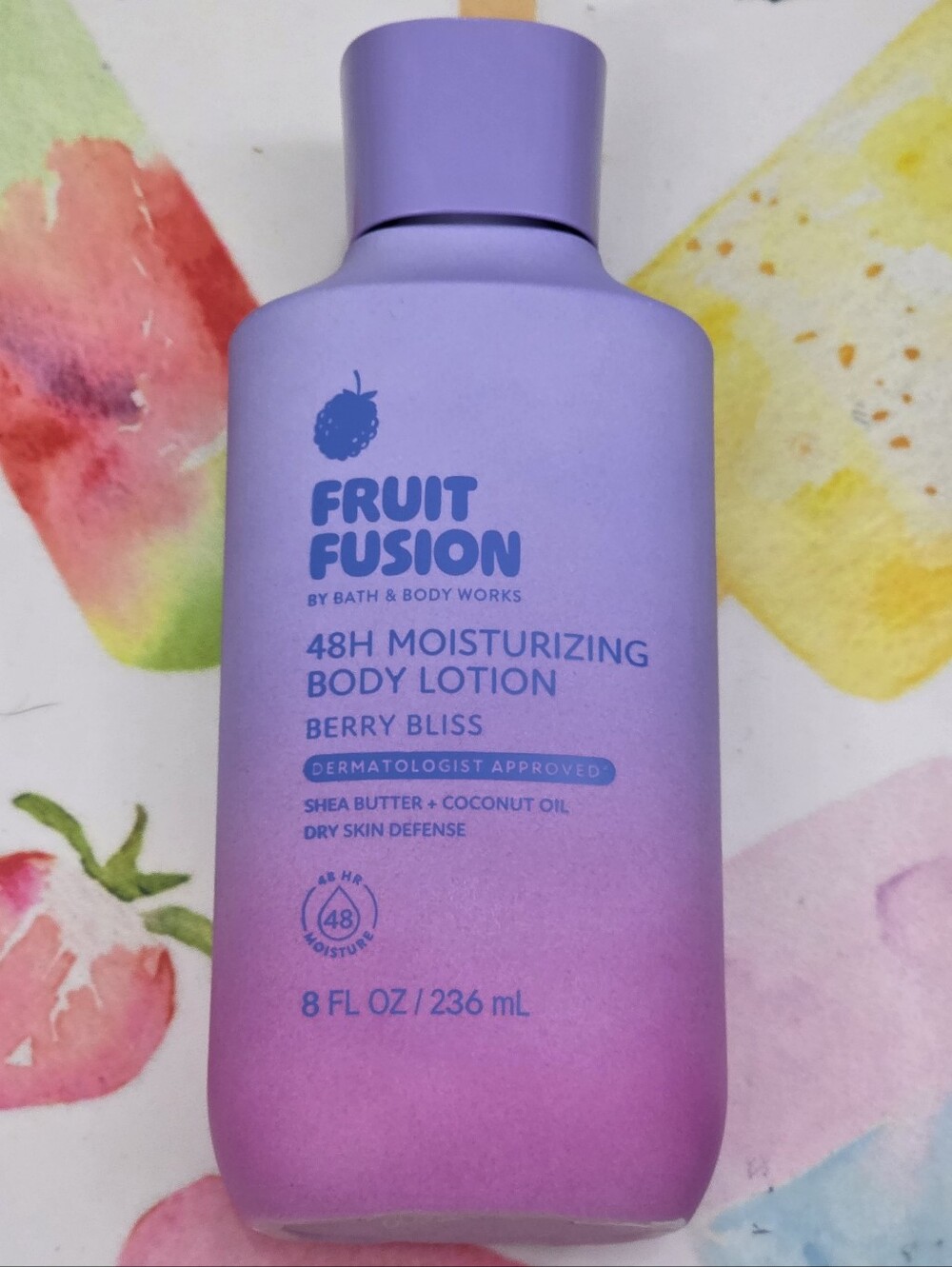 Bath & Body Works Fruit Fusion Berry Bliss 48H Moisturizing Body Lotion 8oz